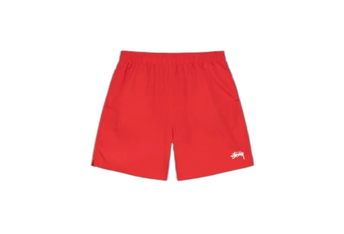 Stussy Stock Water Short Bright Red (SS22)