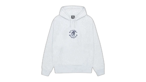 Stussy Strong Mac Hoodie Ash Heather