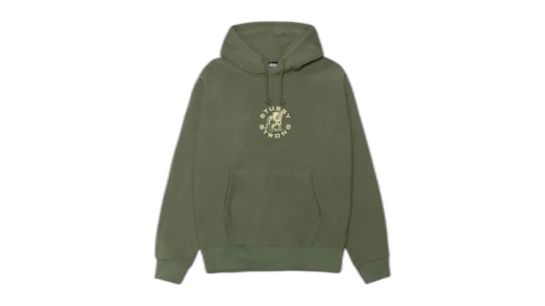 Stussy Strong Mac Hoodie Olive