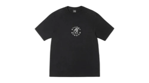 Stussy Strong Mac Pigment Dyed Tee Black