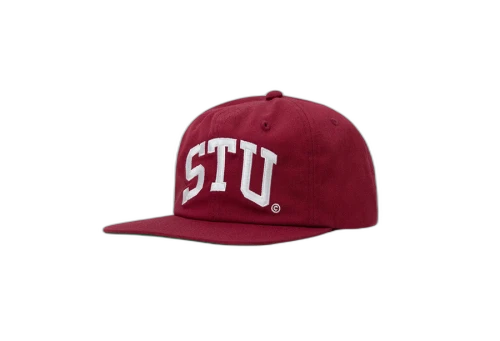 Stussy Stu Arch Strapback Cap Brick (FW22)