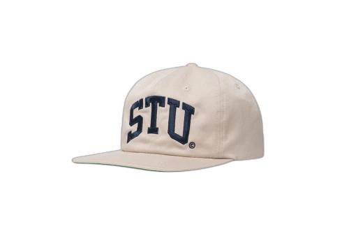 Stussy Stu Arch Strapback Cap Khaki (FW22)