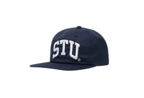 Stussy Stu Arch Strapback Cap Navy (FW22)