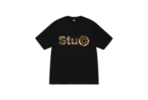 Stussy Stu C. Camo Tee Black (SS23)