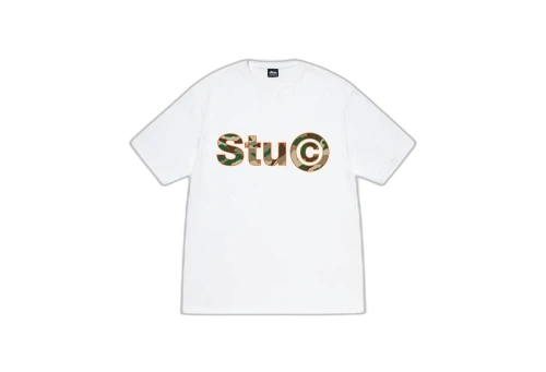 Stussy Stu C. Camo Tee White (SS23)