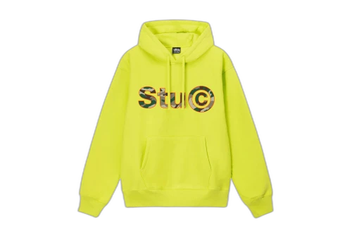 Stussy Stu C. Hoodie Ash Keylime (SS23)