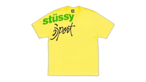 Stussy Sport Tee Lemon