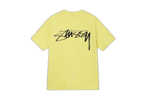 Stussy Surf Stock Tee Yellow (SS22)