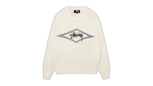 Stussy Surf Team Sweater Ivory
