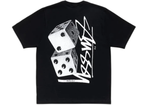 Stussy Tall Dice Tee Black