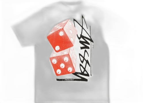 Stussy Tall Dice Tee White