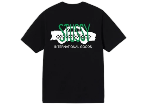 Stussy Taxi Cab Tee Black