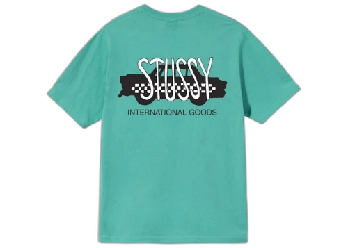 Stussy Taxi Cab Tee Green