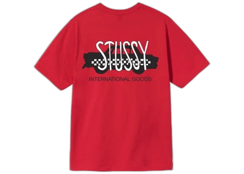 Stussy Taxi Cab Tee Red