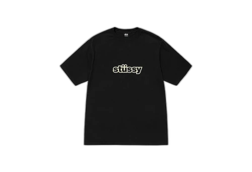 Stussy Thick Pigment Dyed Tee Black (FW22)