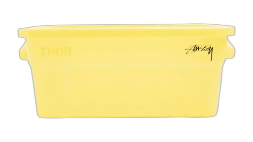 Stussy Thor Storage 53L Bin Yellow
