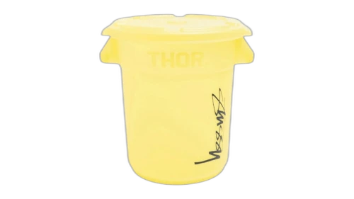 Stussy Thor Storage Round 23L Bin Yellow