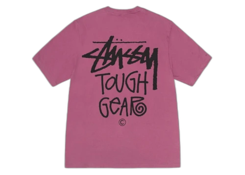 Stussy Tough Gear Tee Berry