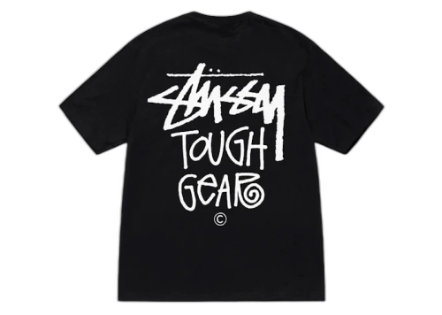 Stussy Tough Gear Tee Black