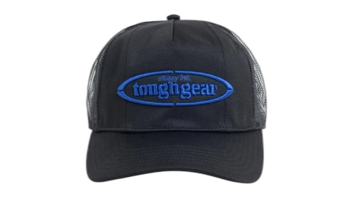 Stussy Tough Gear Trucker Cap Black