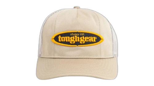 Stussy Tough Gear Trucker Cap Khaki