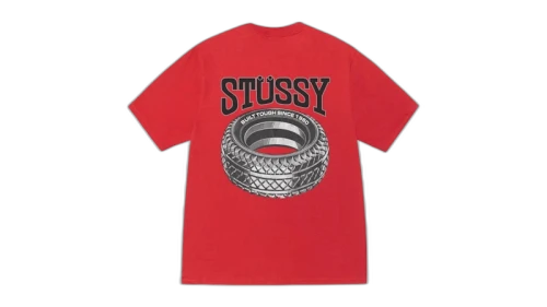 Stussy Tough Tread Tee Cayenne