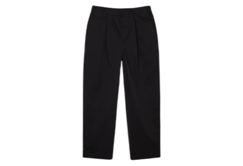 Stussy Twill Volume Pleated Trouser Black (FW22)