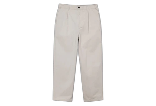 Stussy Twill Volume Pleated Trouser Bone (FW22)