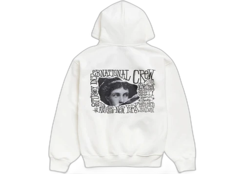 Stussy Victoria Hoodie Off White