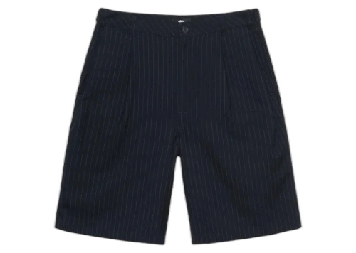 Stussy Volume Pleated Stripe Short Black