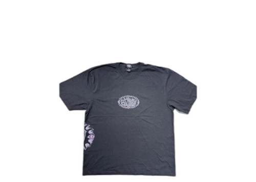 Stussy Wave Oval Tee Pigment Dyed Black