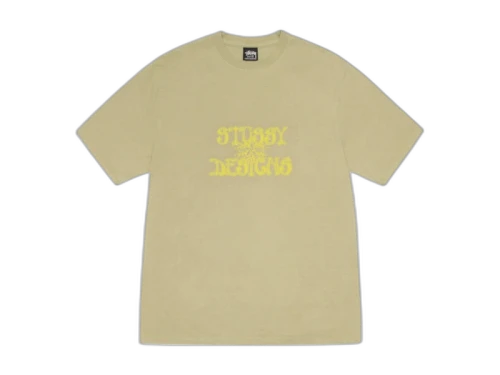 Stussy Wes Palms Pigment Dyed Tee Elm