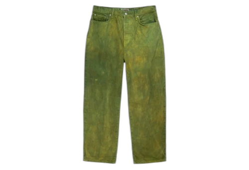 Stussy Wonderland Hand-Dyed Big Ol' Jean Green (FW22)