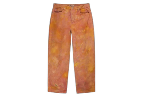 Stussy Wonderland Hand-Dyed Big Ol' Jean Yellow/Pink (FW22)