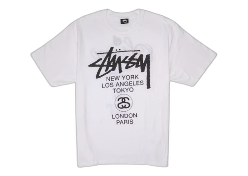 Stussy World Tour T-shirt White