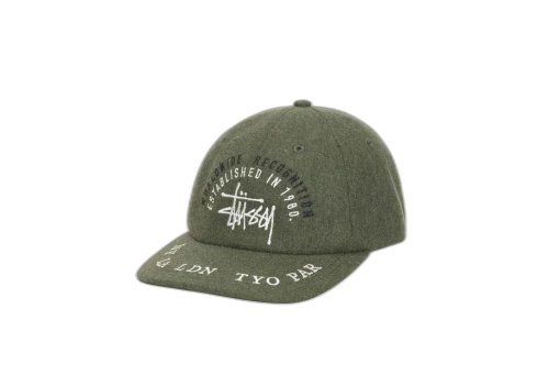 Stussy Worldwide Low Pro Cap Forest (FW22)