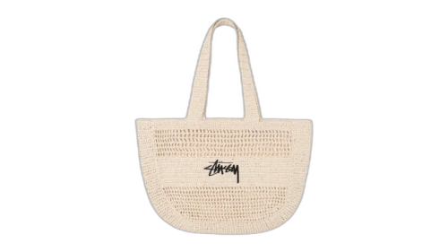 Stussy Woven Tote Bag Ivory