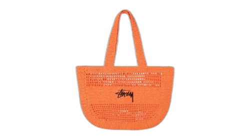 Stussy Woven Tote Bag Orange