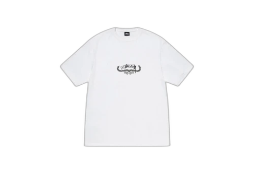 Stussy Wreath Tee White (FW22)