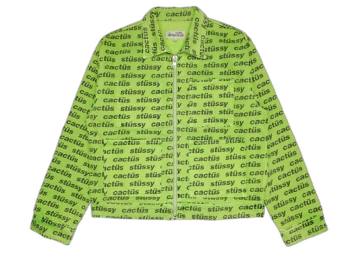 Stussy x CPFM Zip Work Jacket Green