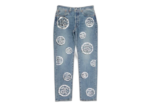 Stussy x Denim Tears 501 Jean Indigo