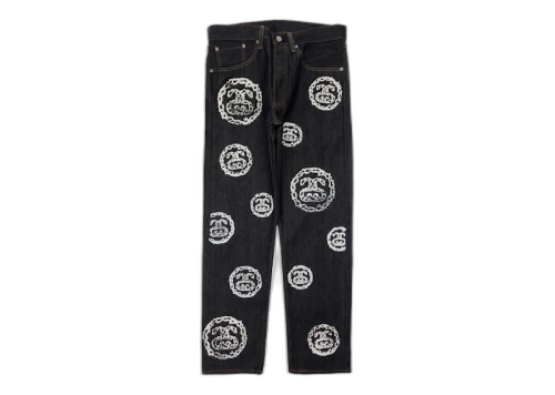 Stussy x Denim Tears 501 Jean Raw Denim
