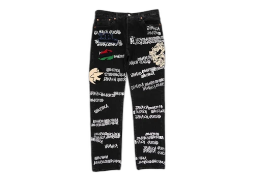 Stussy x Denim Tears x Our Legacy TTL 501 Jean Black