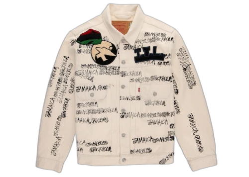 Stussy x Denim Tears x Our Legacy TTL Denim Jacket White