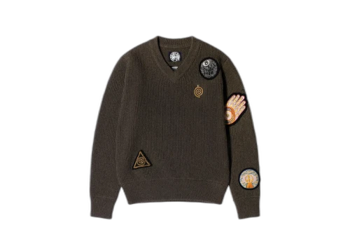 Stussy x Dries Van Noten Patch Knit Sweater (FW22)
