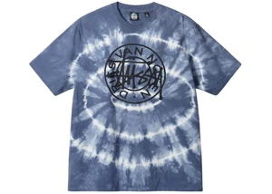 Stussy x Dries Van Noten Tie Dye Tee Blue