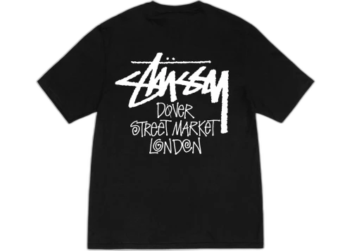 Stussy x DSM London Tee Black