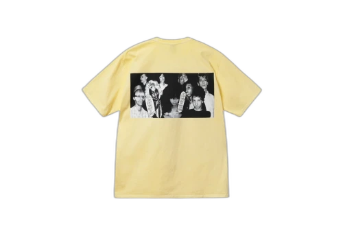 Stussy x Martine Rose Collage Pigment Dyed Tee Lemon (SS23)