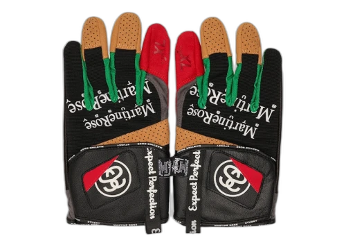 Stussy x Martine Rose Driving Gloves Multicolor