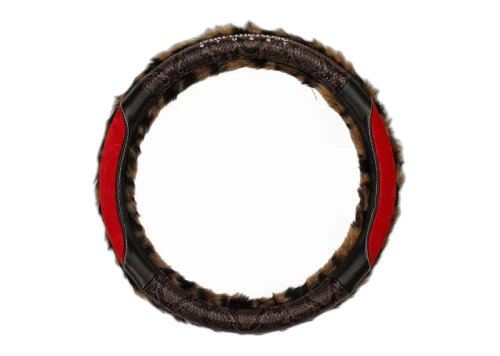 Stussy x Martine Rose Steering Wheel Cover Leopard Faux